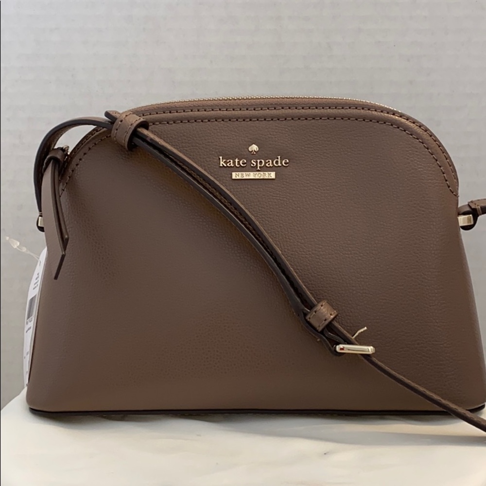 Kate spade leather dome crossbody handbag